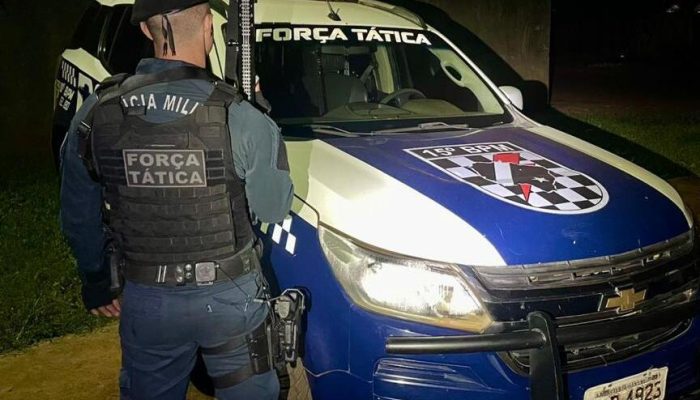 A ação reforça o combate contínuo ao tráfico de drogas no município. Foto: Divulgação-15º BPM-MS