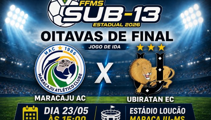 A Federação de Futebol de Mato Grosso do Sul (FFMS) organiza a competição, que serve como vitrine para os novos talentos do estado. Imagem: Divulgação