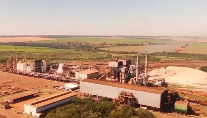 Atvos lança pedra fundatamental de sua primeira usina integrada de produção de etanol nesta quarta-feira (Foto: Fiems/Divulgação)