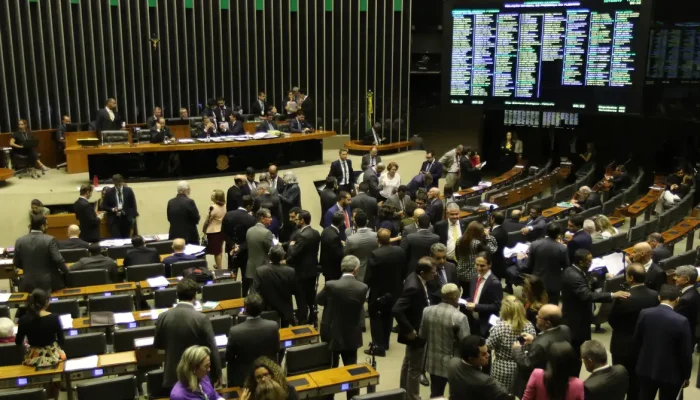 Plenário da Câmara dos Deputados do Brasil. (Foto: Fabio Rodrigues Pozzebom/Agência Brasil)
