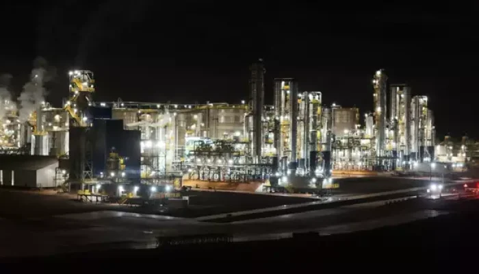 Usina de produção de etanol de milho em Sidrolândia (Foto: Inpasa/Divulgação)